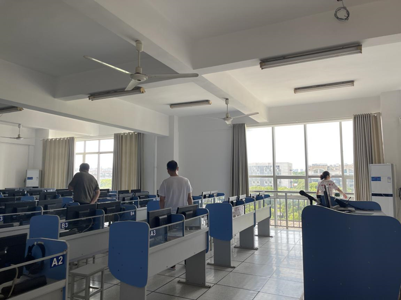 基础课教学部期末安全大检查